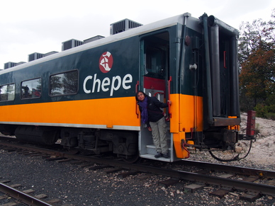 Liliana im Chepe