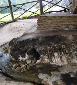 Comalcalco Skulptur