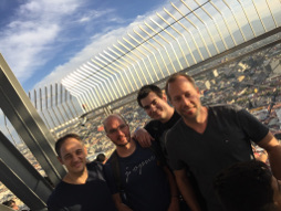 Auf dem Torre Latinoamericana.