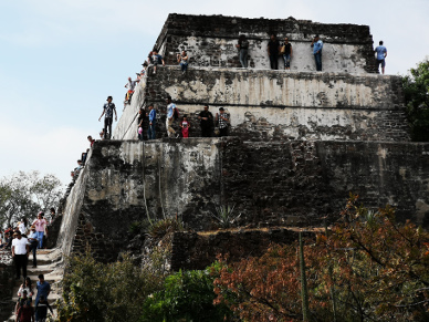 Pyramide von Tepoztlán.
